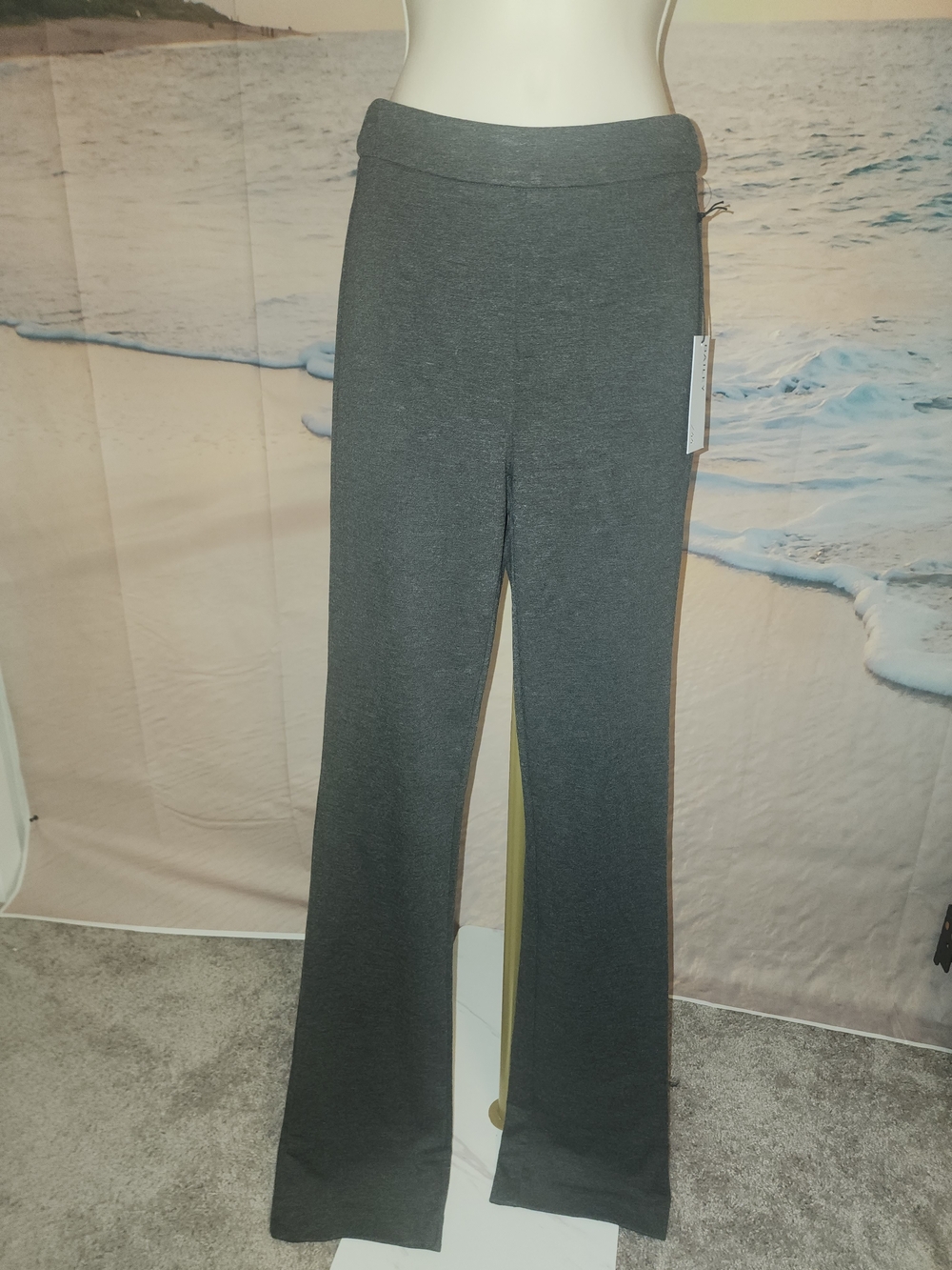 Bailey 44 Women’s Gray Knit Wide-Leg Pants